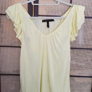 BCBG Yellow T-shirt